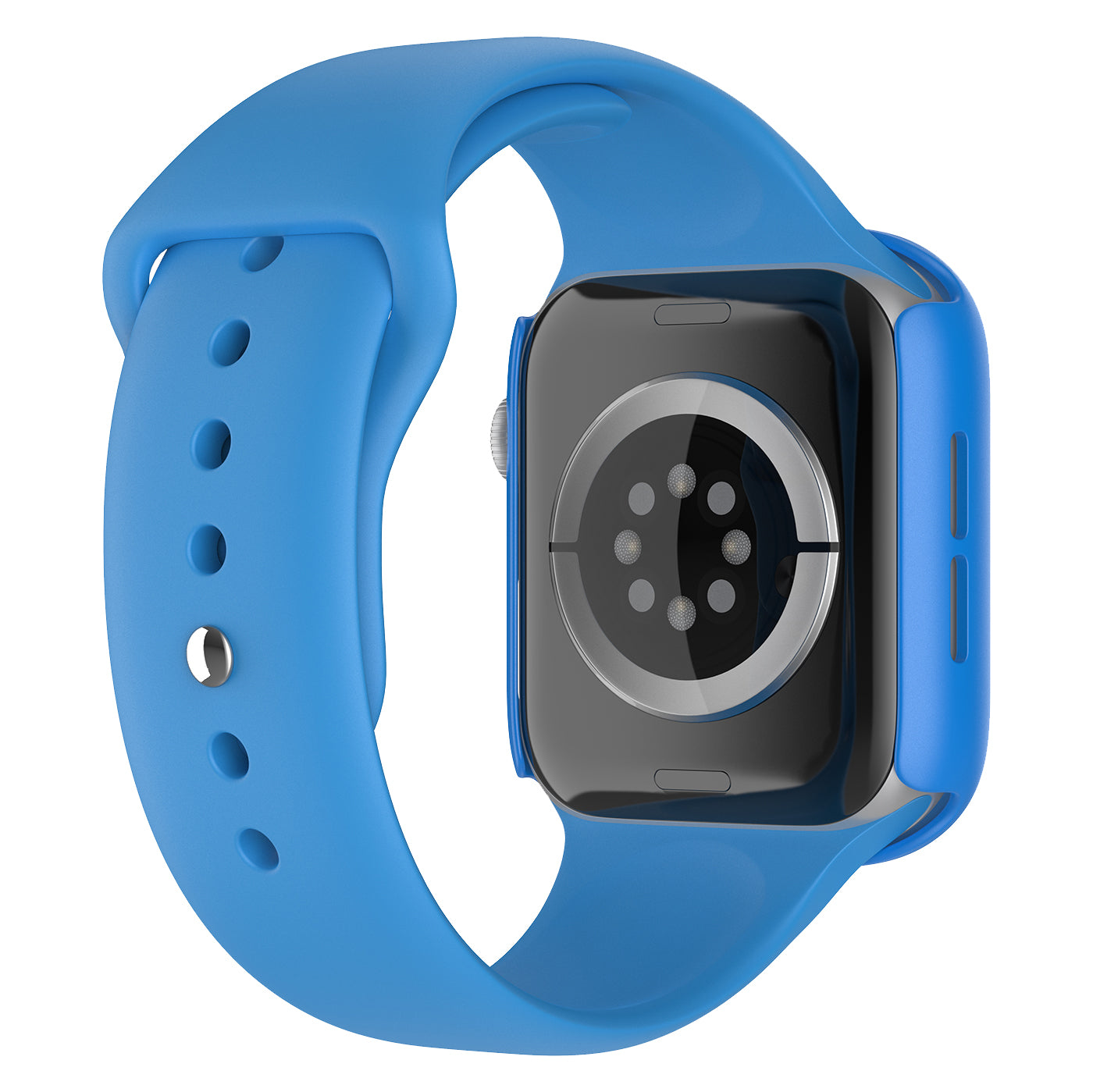 Solid Color Silicone Detachable Watch Band + Watch Case Replacement for Apple Watch 3 2 1 42mm Size S Solid Color Silicone Detachable Watch Band + Watch Case Replacement for Apple Watch 3 2 1 42mm Size S